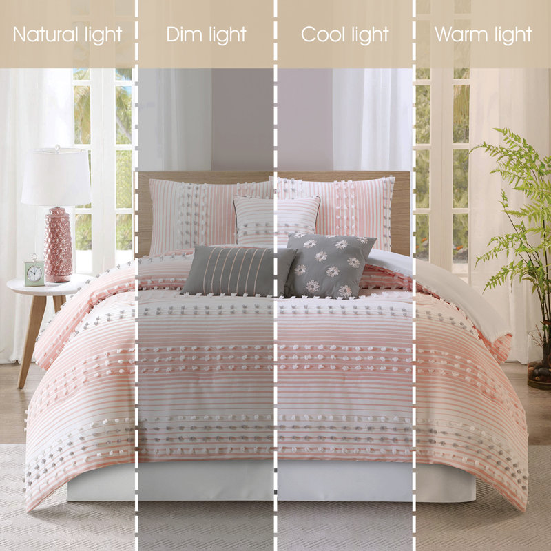 PINK full 2024 sized comforter